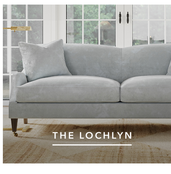 Lochlyn Eggshell Blue Performance Sofa