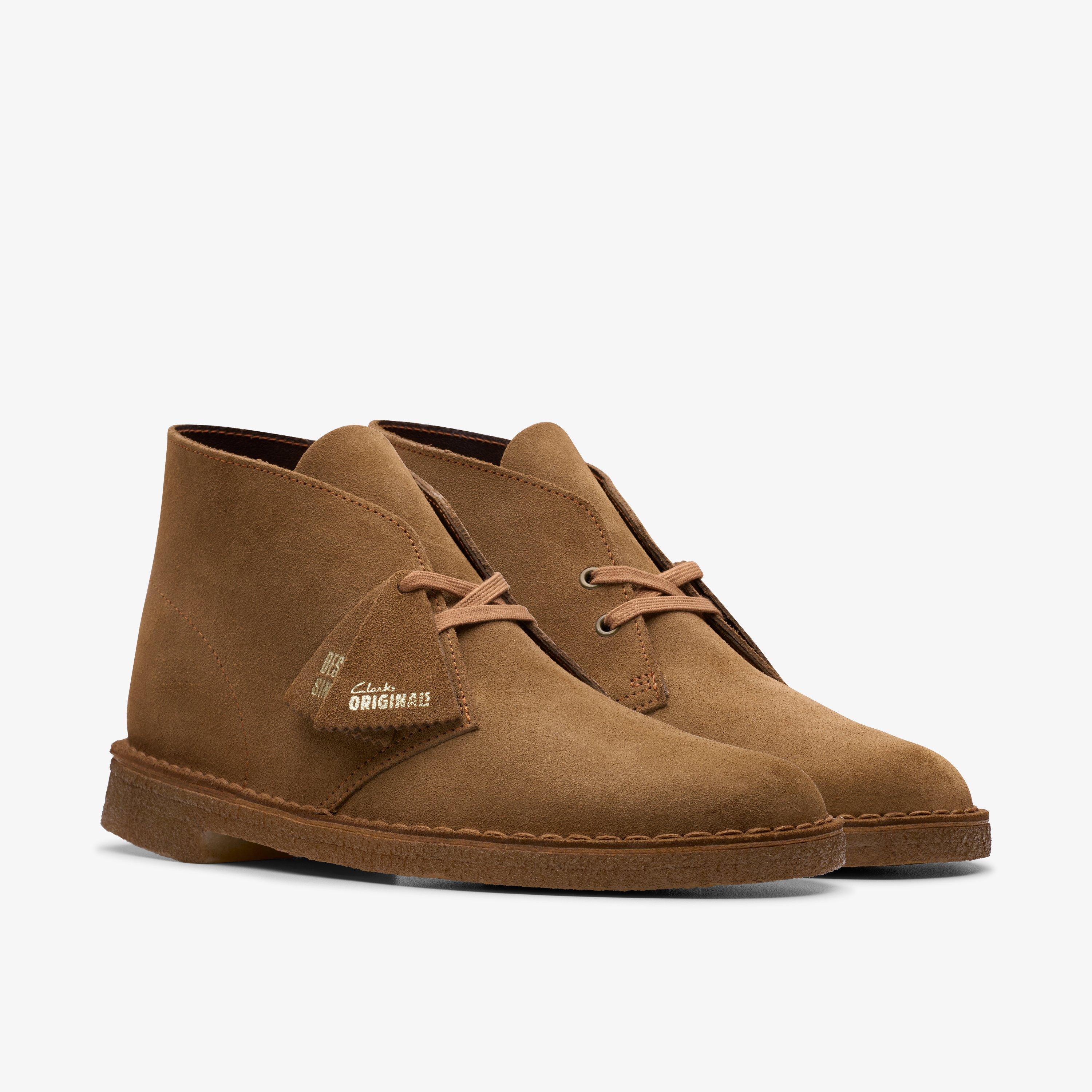 Shop Desert Boot Cola Suede