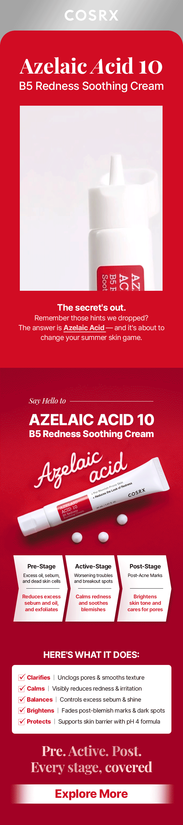 Azelaic Acid10 is Here!