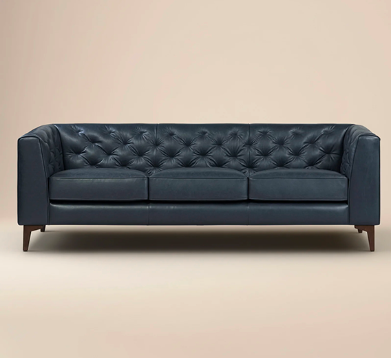 SHOP ESSEX 89” LEATHER SOFA