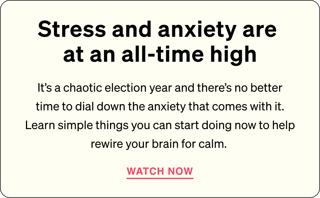 Stress and anxiety are at an all-time high