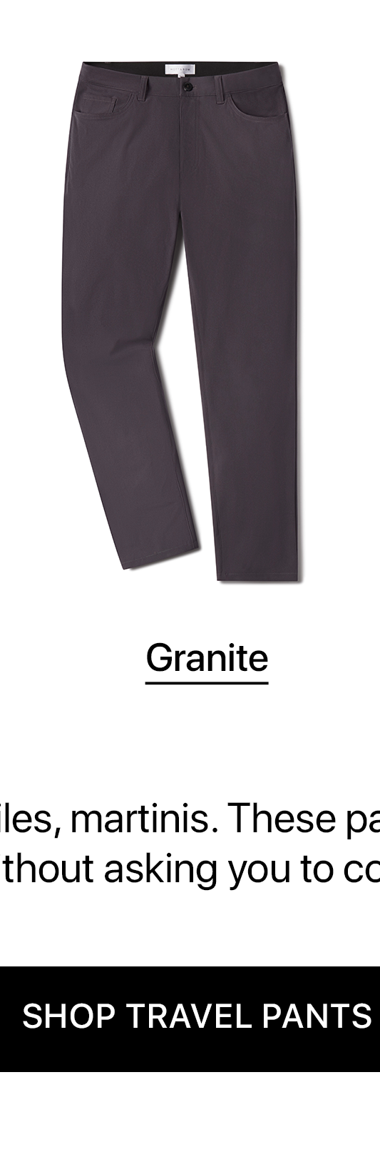 5 Pocket Travel Pants