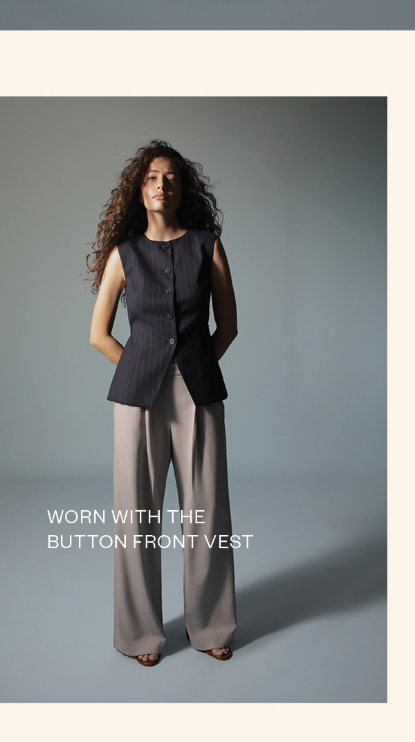 The Button Front Vest