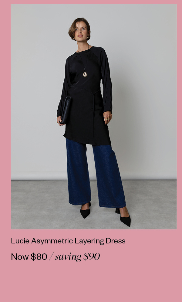 Lucie Asymmetric Layering Dress