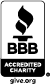 Better Business Bureau Accredited Charity Seal