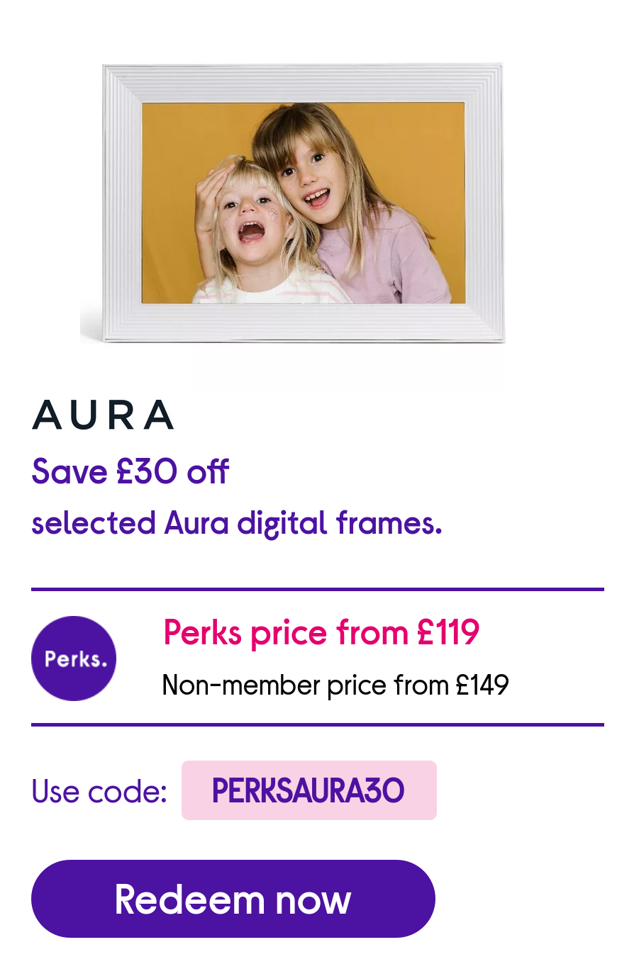 Aura digital frames