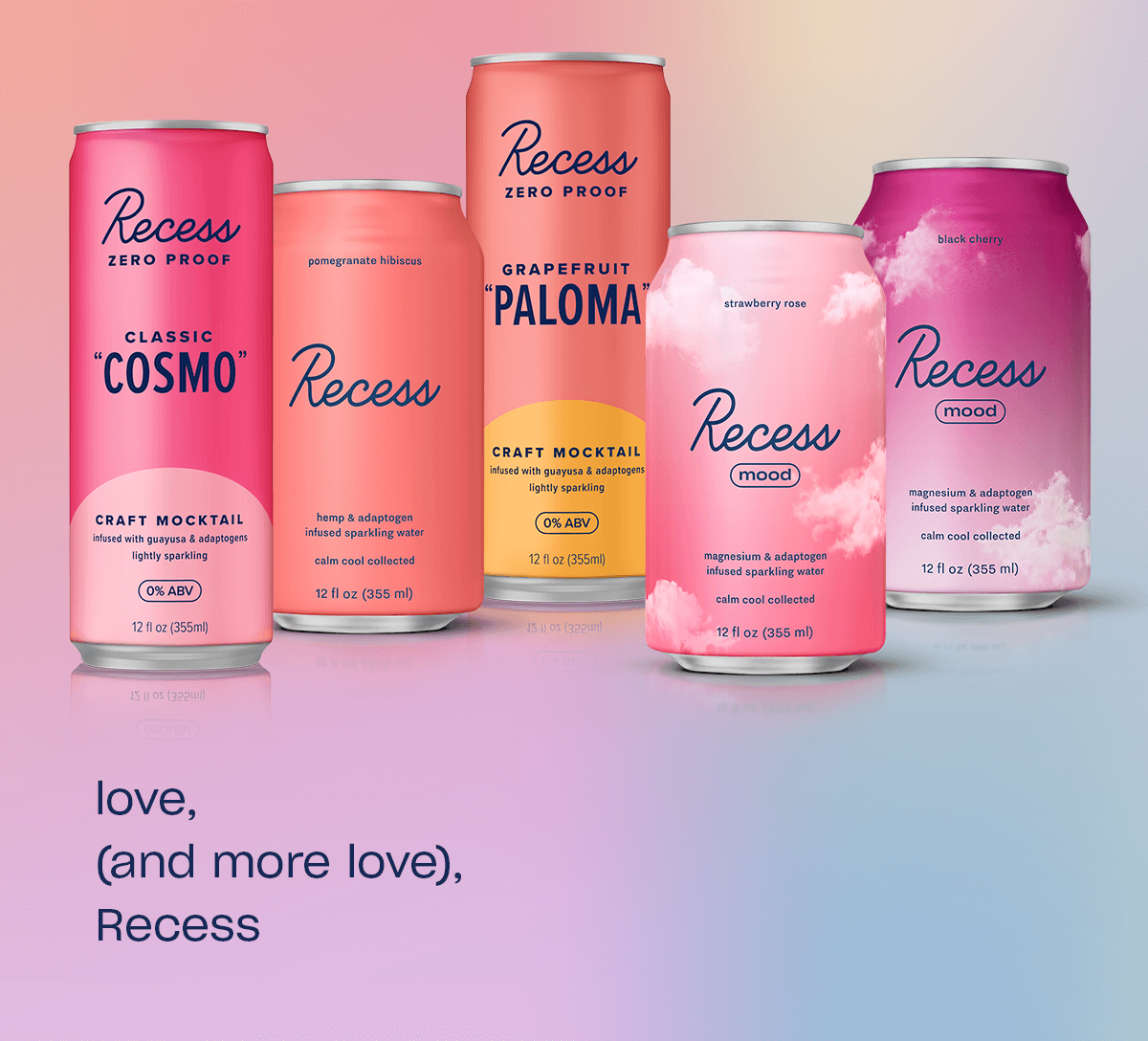 10% off all Recess Mood