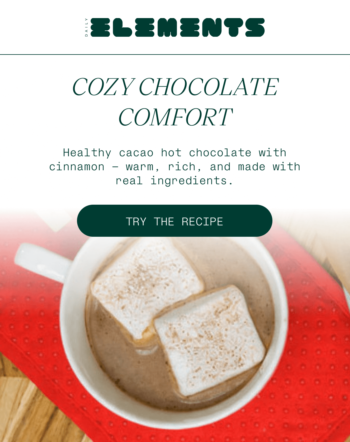 Cozy Chocolate Comfort