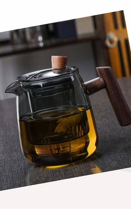 Carly   Borosilicate   Glass   Teapot