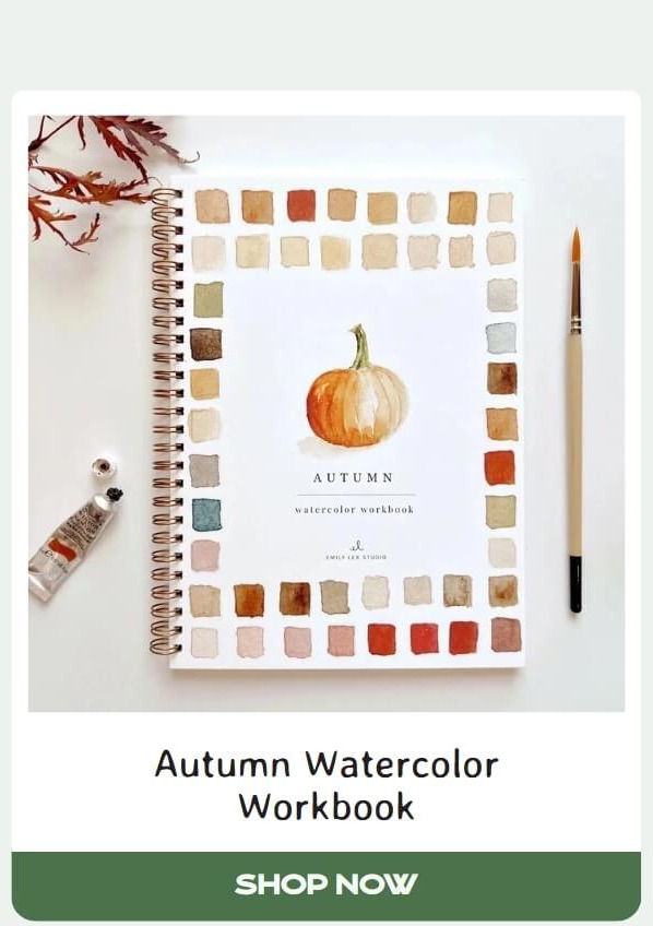 Autumn Watercolor Workbook