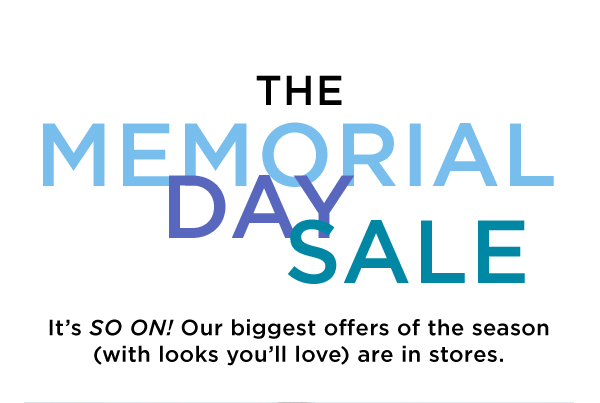 Memorial Day Sale