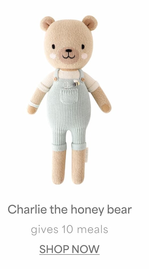 Charlie the honey bear