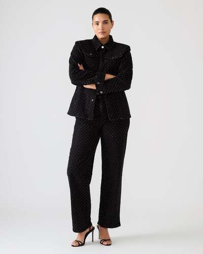 PARC CRYSTAL JACKET BLACK