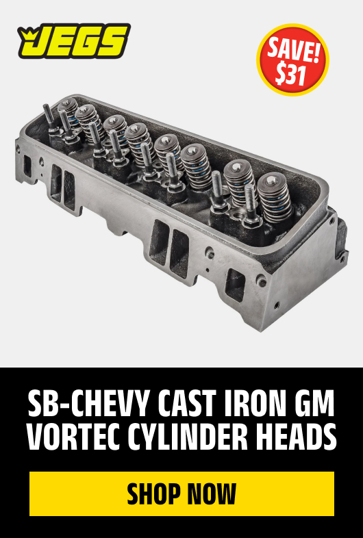 SB-Chevy Cast Iron GM Vortec Cylinder Heads
