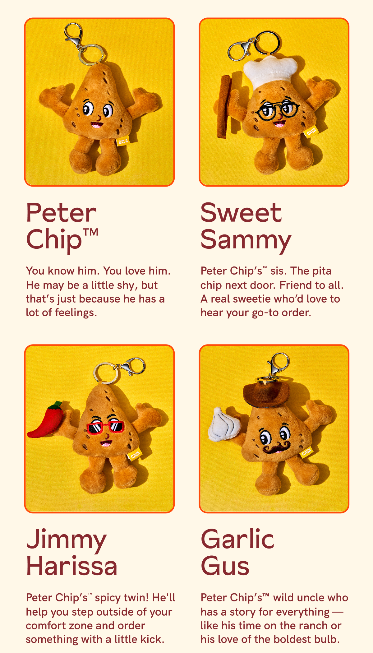 Meet the plushies