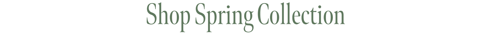 Shop Spring Collection