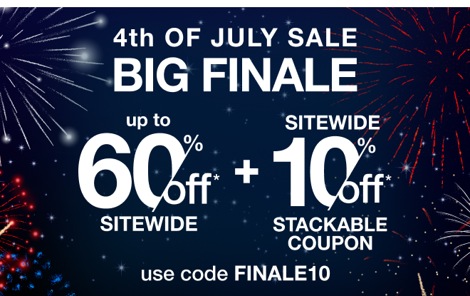 Shop the 4th of July Big Finale