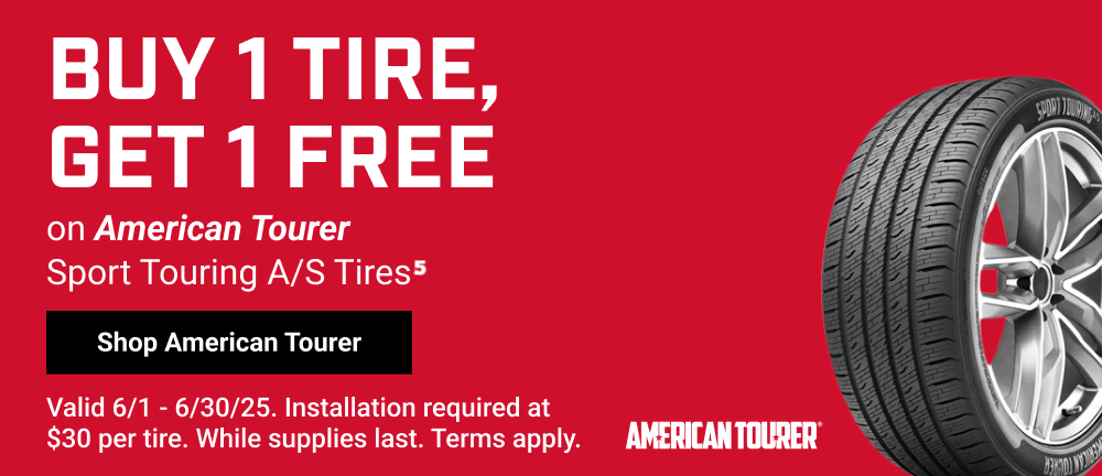 BUY 1 TIRE, GET 1 FREE(5)