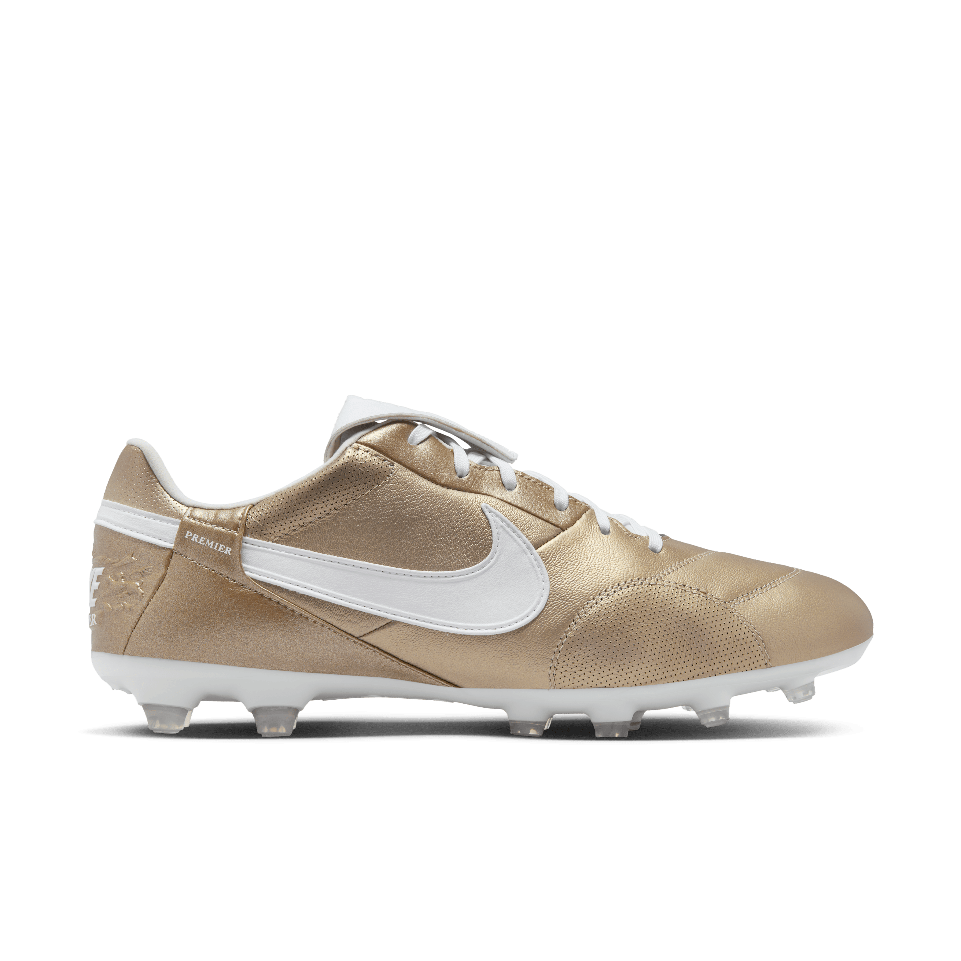 Image of Nike Premier 3 FG-Mtlc Gold Grain/White-Mtlc Gold Grain