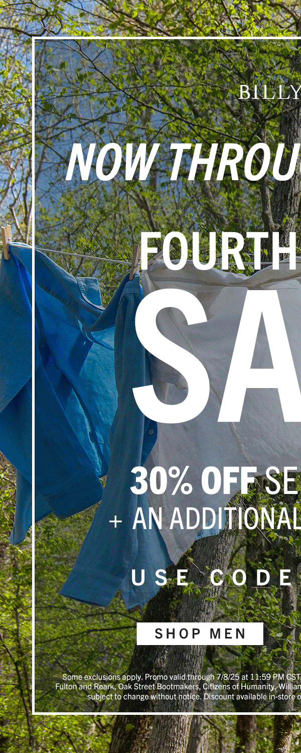 SHOP MEN'S SALE