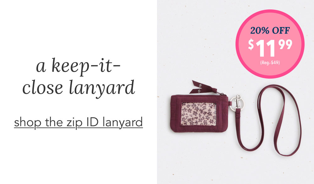 shop the zip ID lanyard