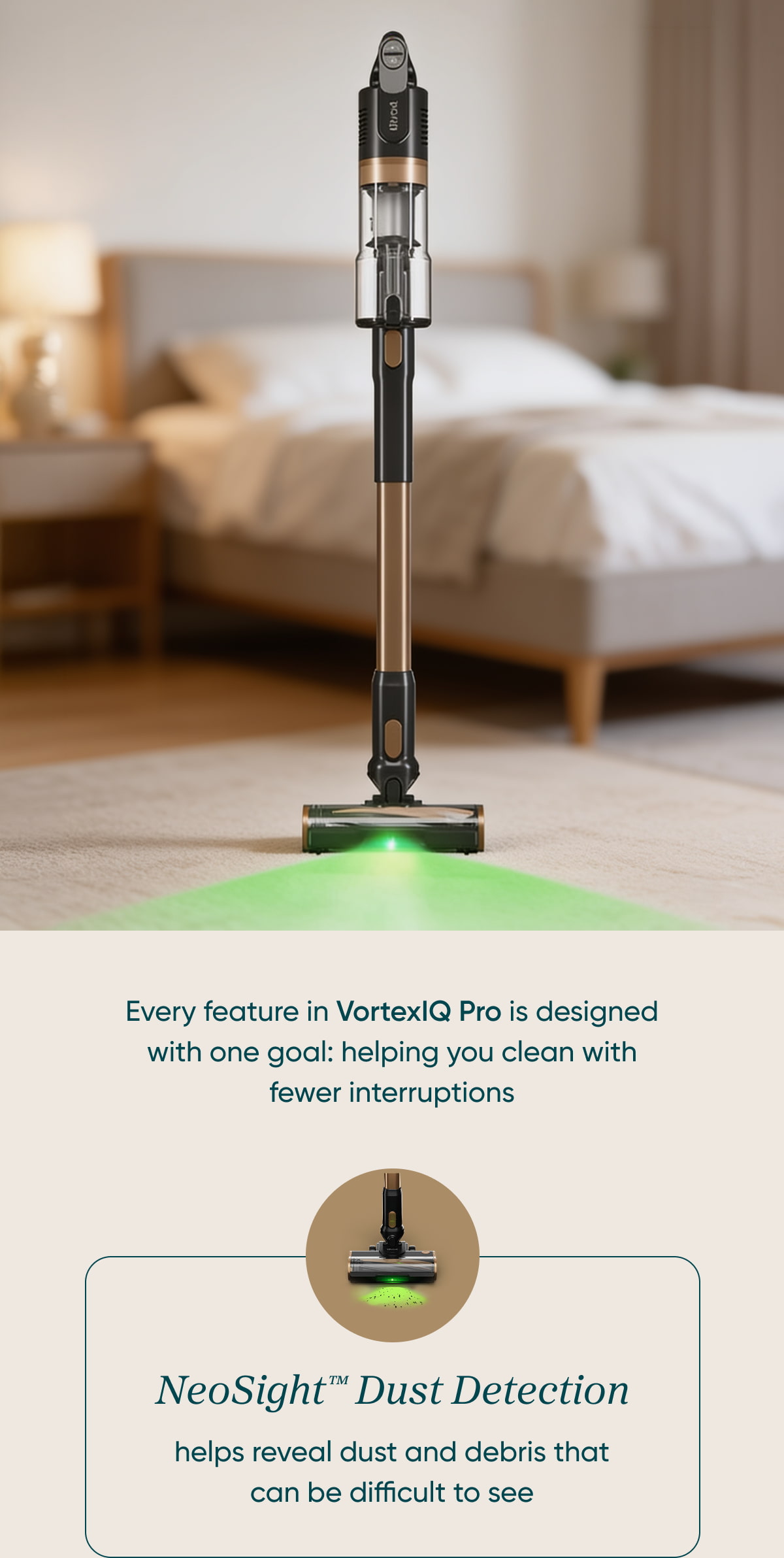 Every feature in VortexIQ Pro is designed with one goal: helping you clean with fewer interruptions