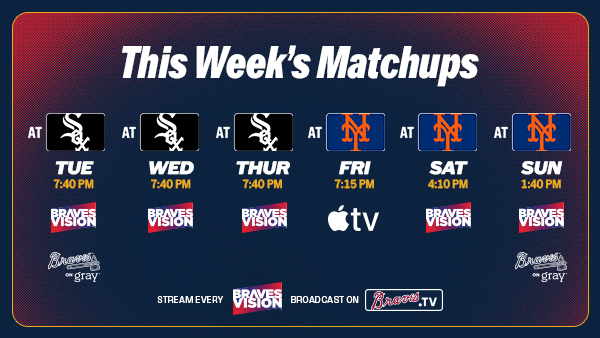 This Week's Matchups