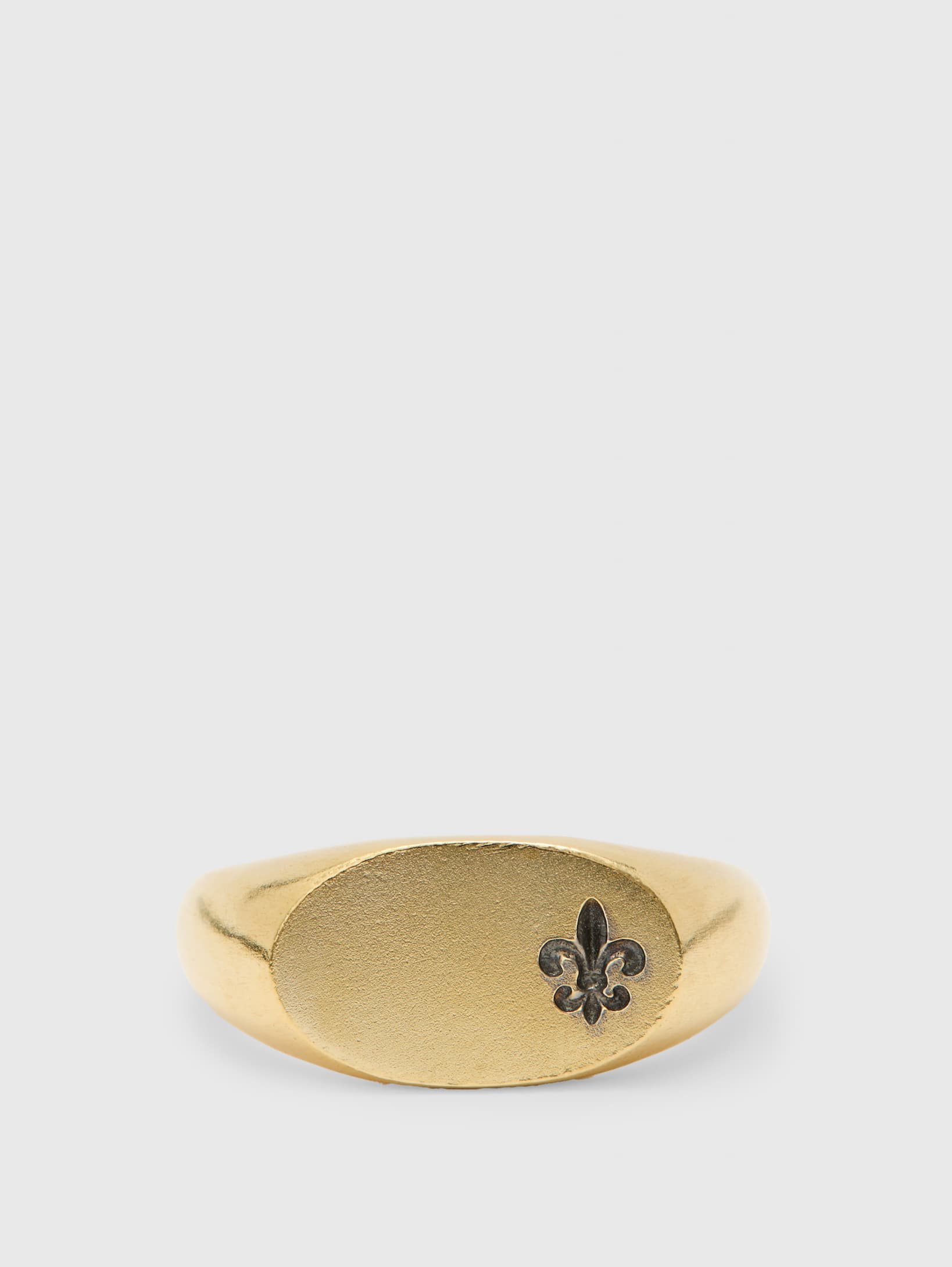 18K GOLD SIGNET RING