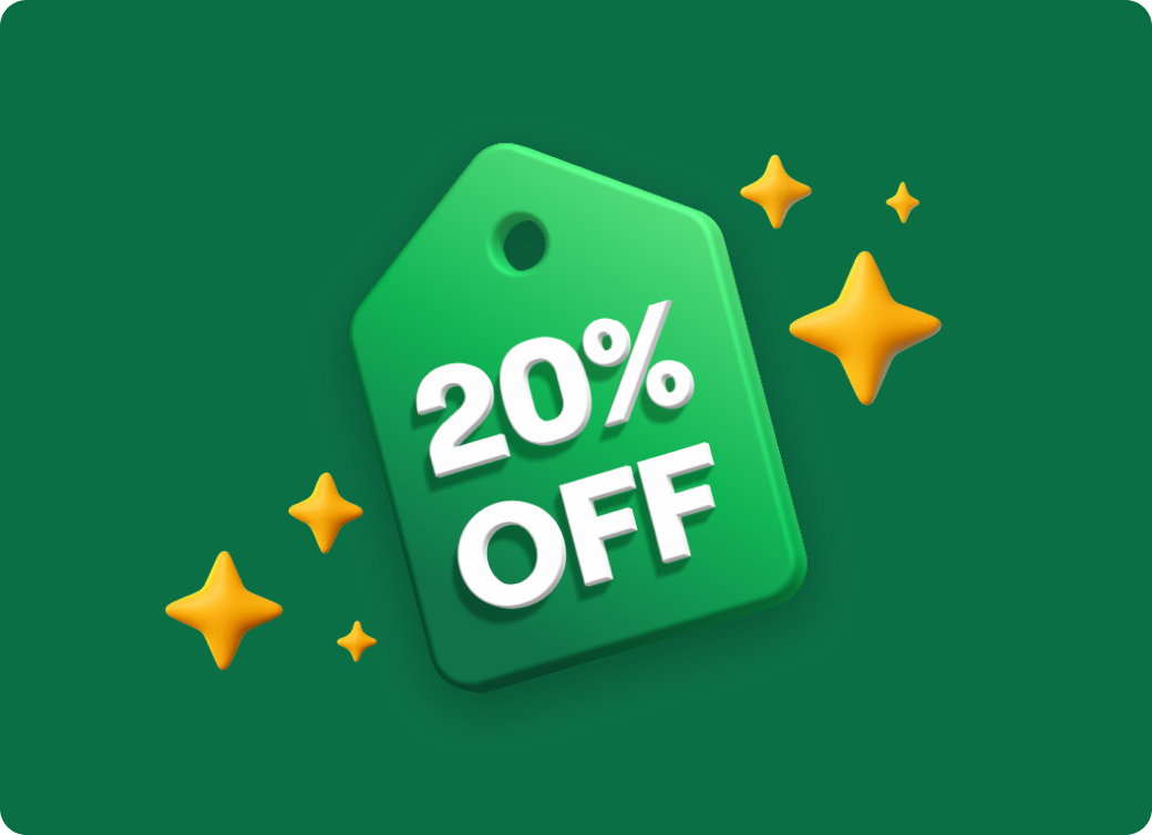 Get 20% off