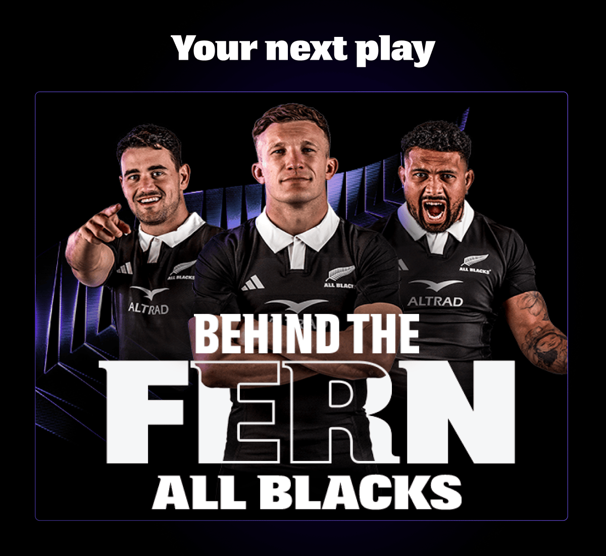 Behind the Fern: All Blacks