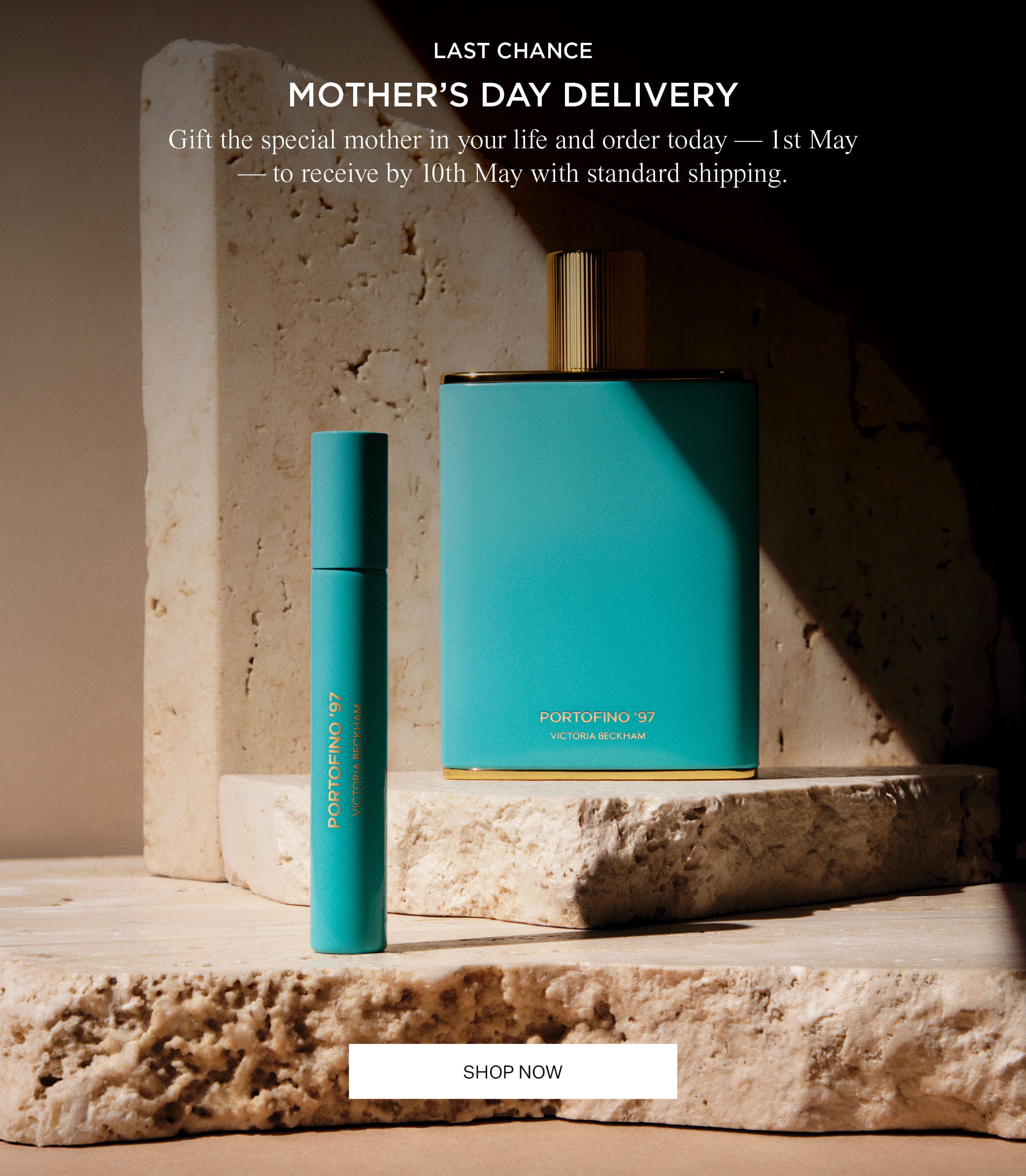 LAST CHANCE MOTHER'S DAY DELIVERY Gift the special mother in your life and order today — 1st May - to receive by 10th May with standard shipping. Shop Now