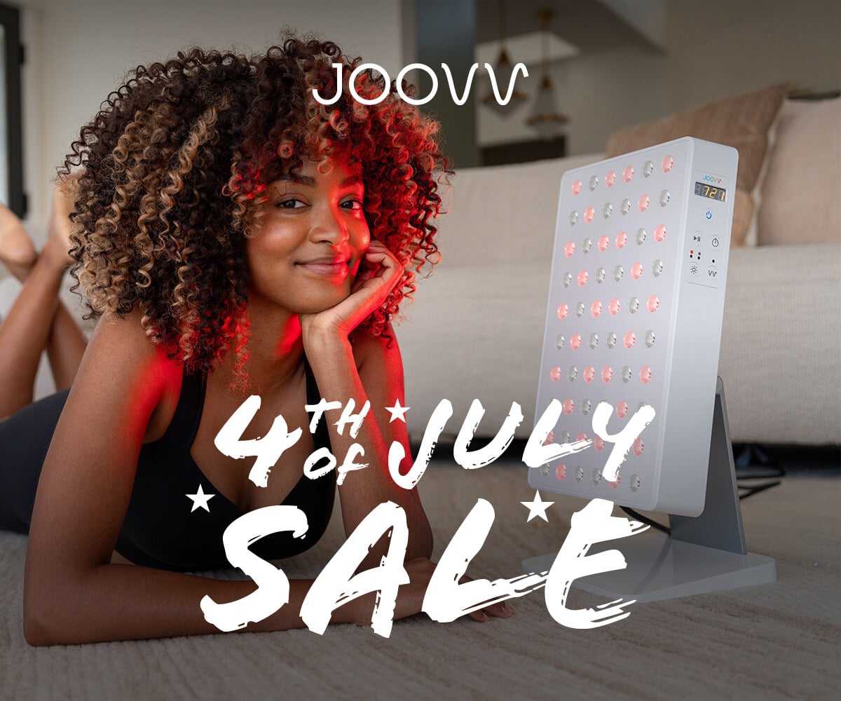 Joovv 4th of July Sale - Receive limited-time discounts on all new Joovv devices.