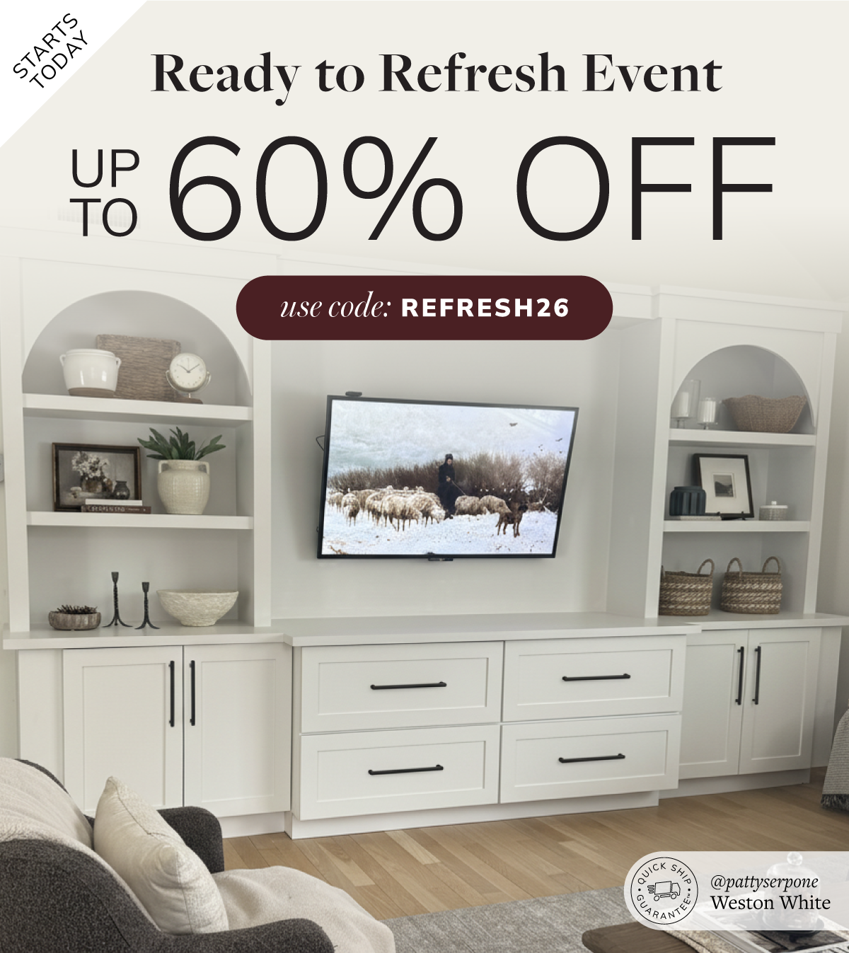 Ready to Refresh Event - Save up to 60% off