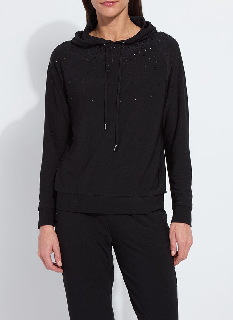 Image of Emiliana Studded Hoodie Sweatshirt
