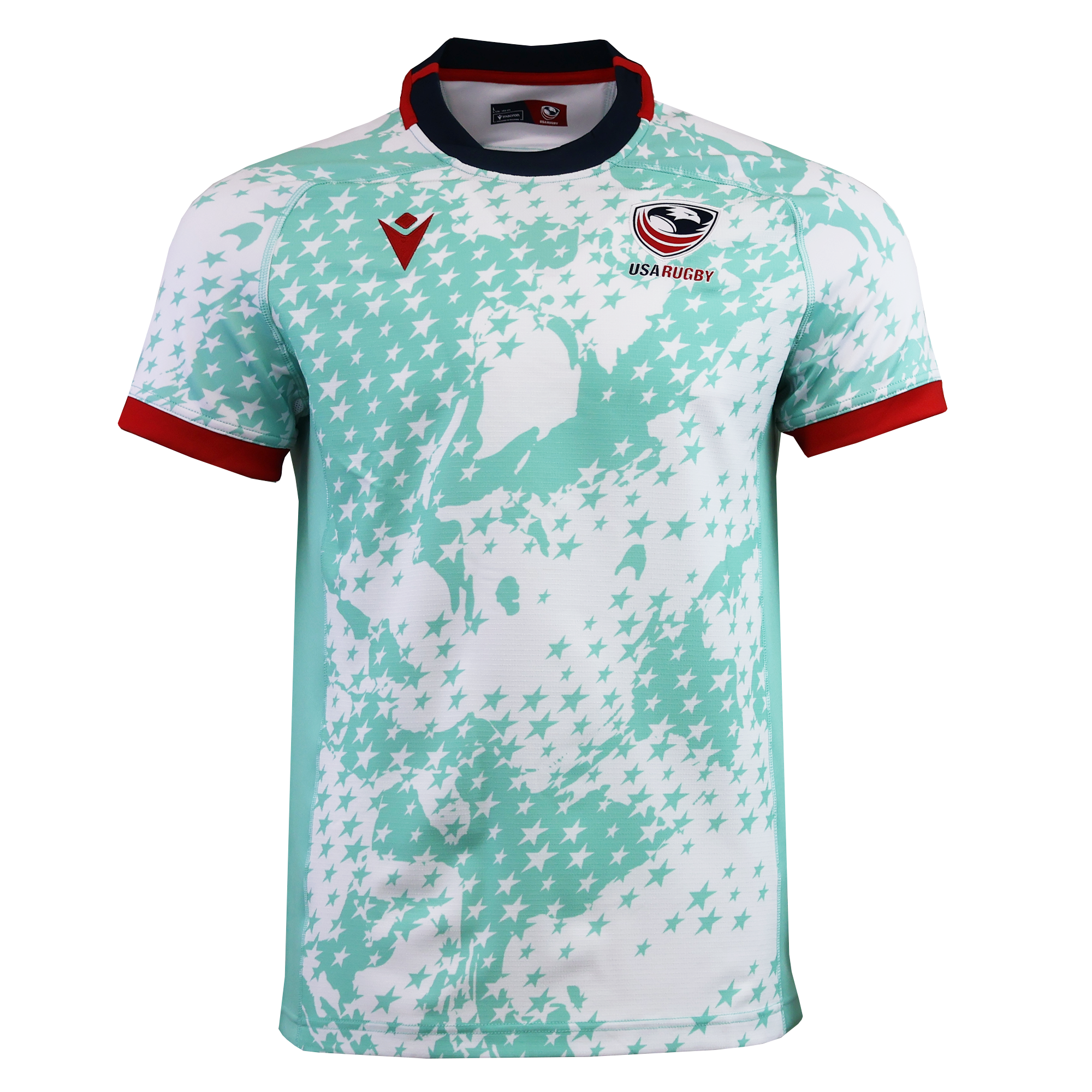 Image of USA Rugby 25/26 Training Rugby Jersey #2 by Macron