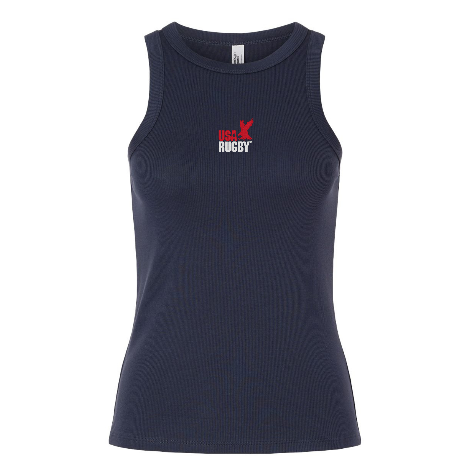 Image of Women's USA Rugby Throwback Baby Rib Tank