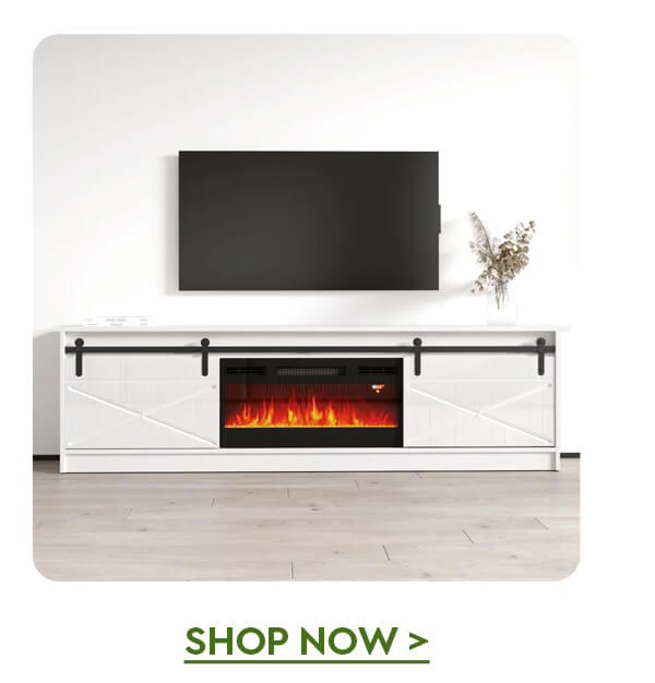 Granero BL-EF Fireplace TV Stand