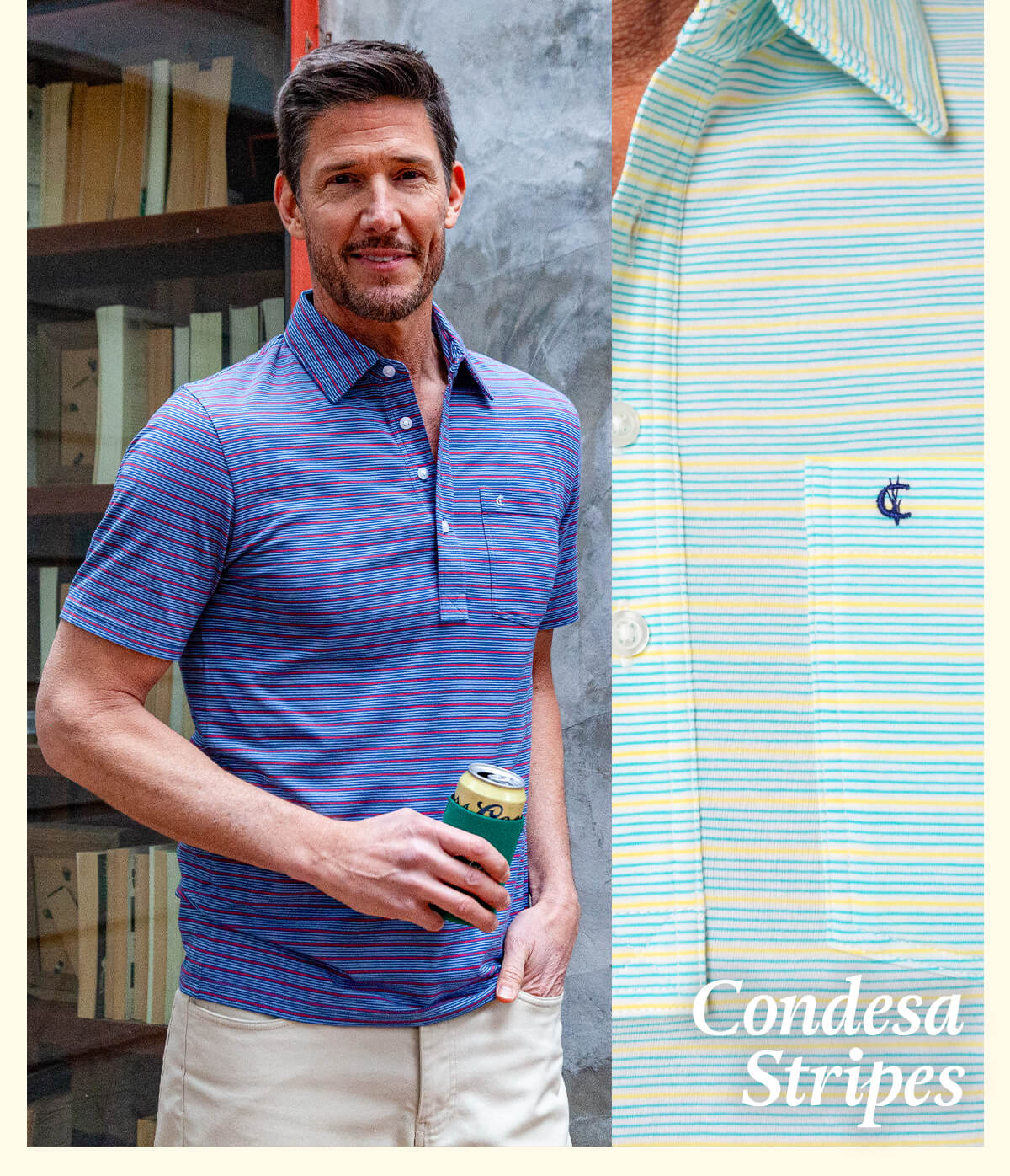 BODY-BLOCK6A | CONDESA STRIPE