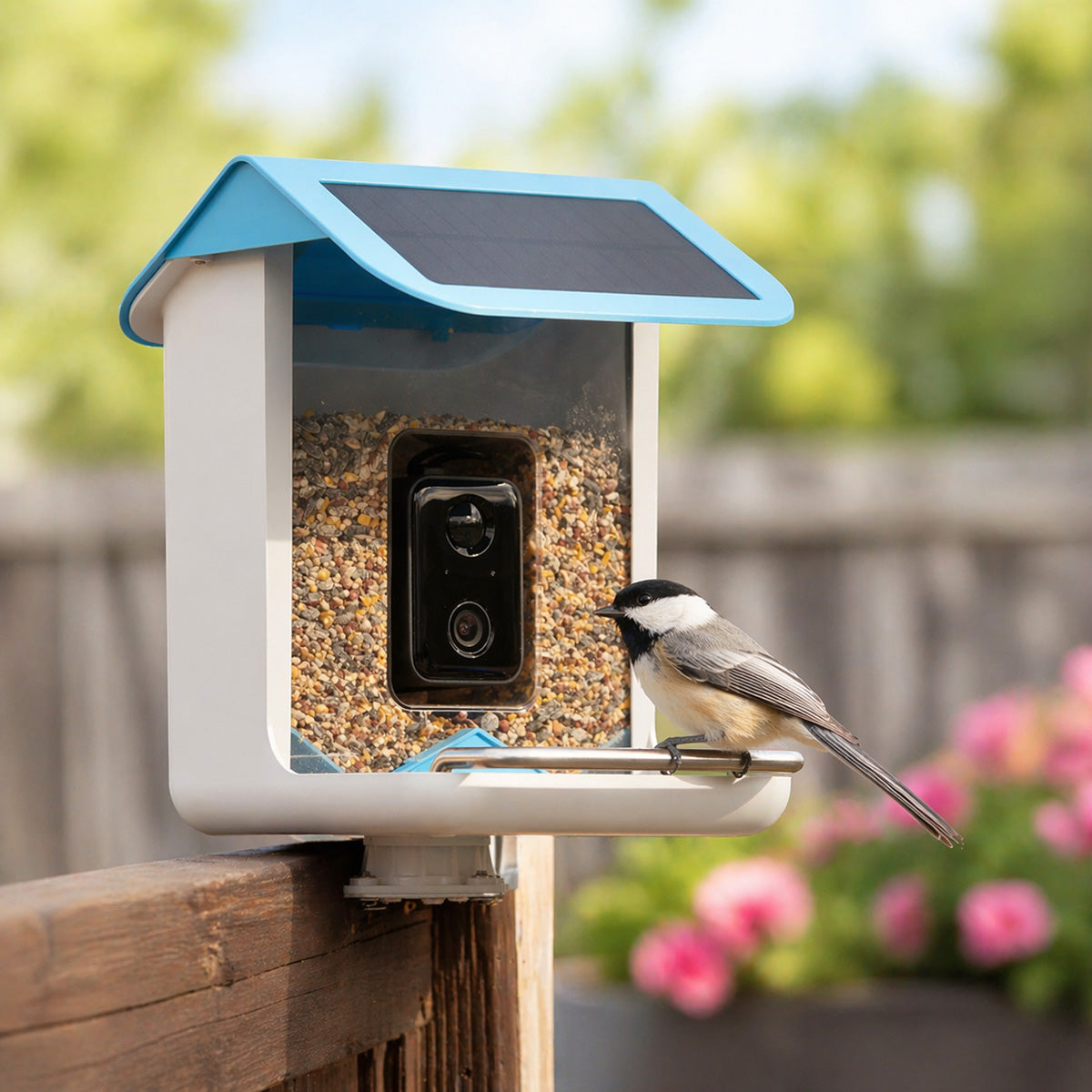 Image of Video Camera Bird Feeder by Sharper Image