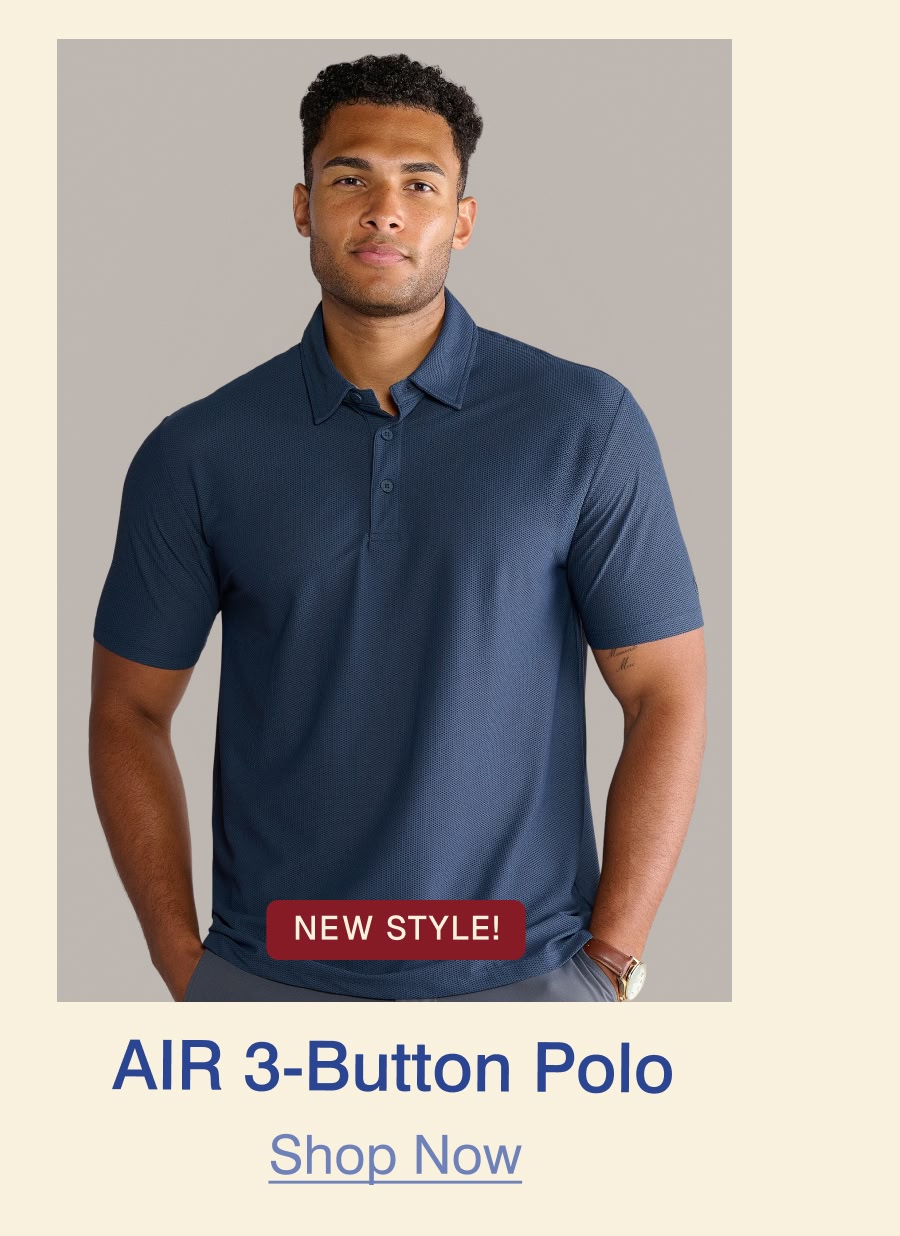 AIR 3-Button Polo