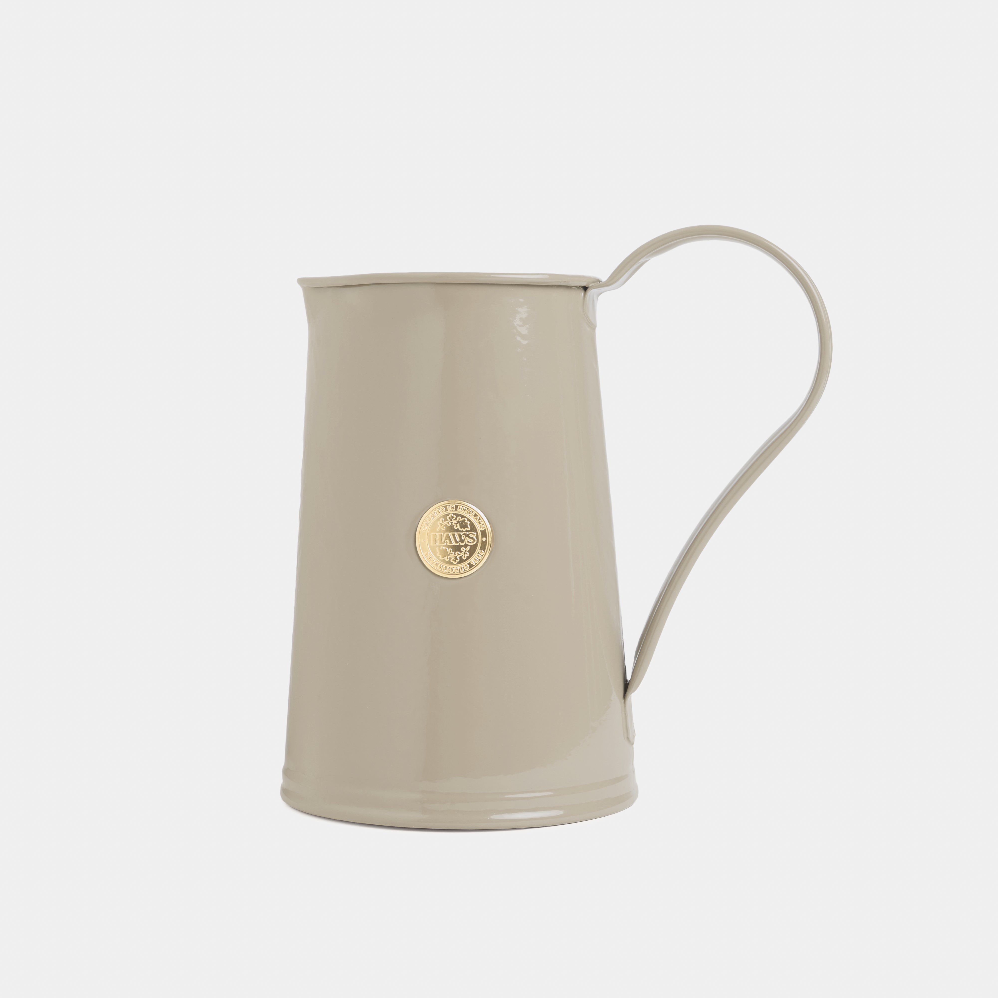 Image of Haws x Gardenheir 3 Pint Metal Pitcher in Shaker Beige