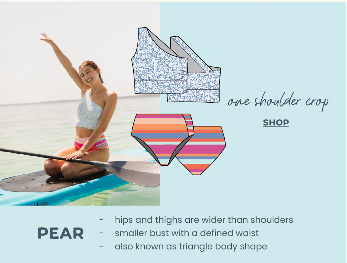 One Shoulder Crop