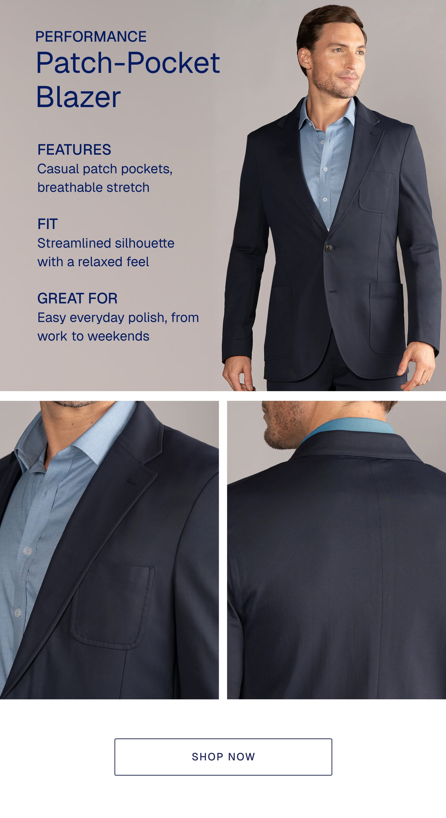 Patch Pocket Blazer