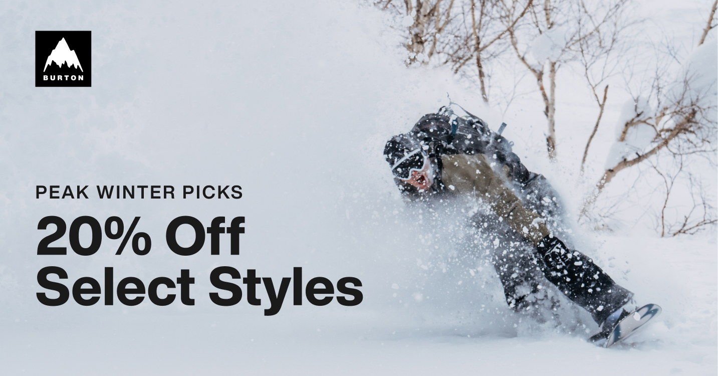 20% Off Select Styles