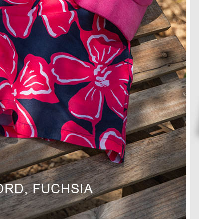 Shop Broadford Swim Short, Fuchsia online and instore at Rodd & Gunn