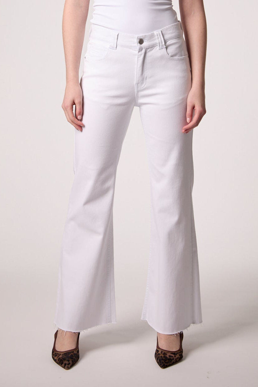 Palazzo Pant - White