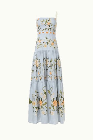 Lima Valle Embroidered Gown