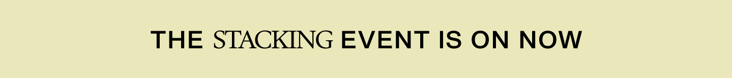 The Stacking Event Is On Now.