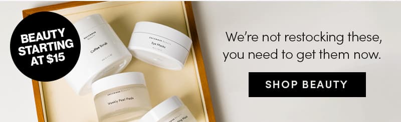 Beauty Starting At $15