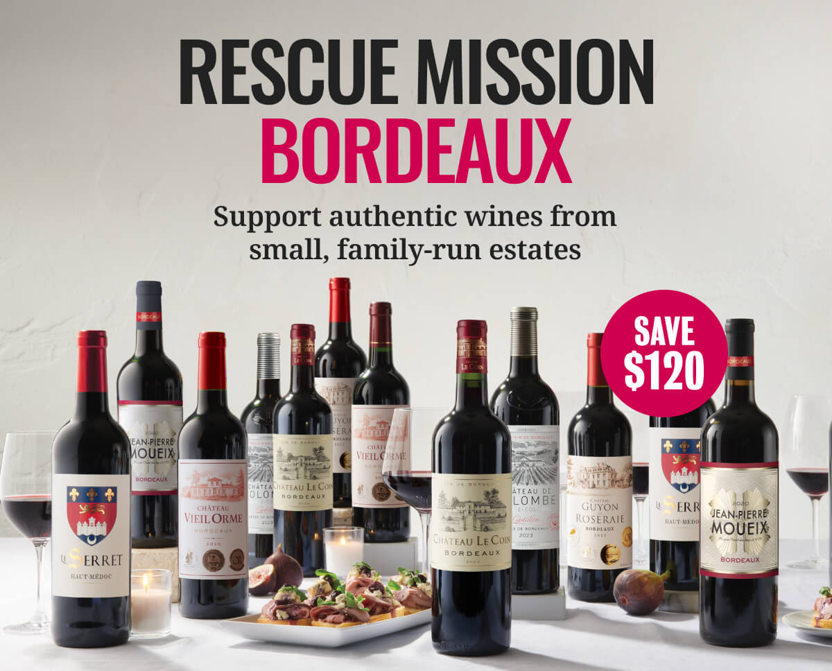 Small-Estate Bordeaux Dozen&mdash;$120 Off